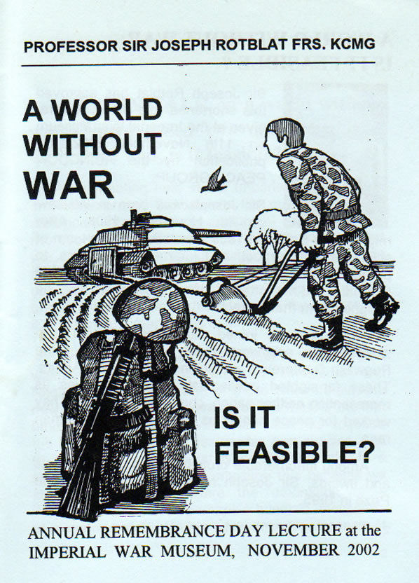 Product - A World Without War booklet