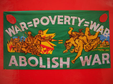 Product - War Poverty War postcard